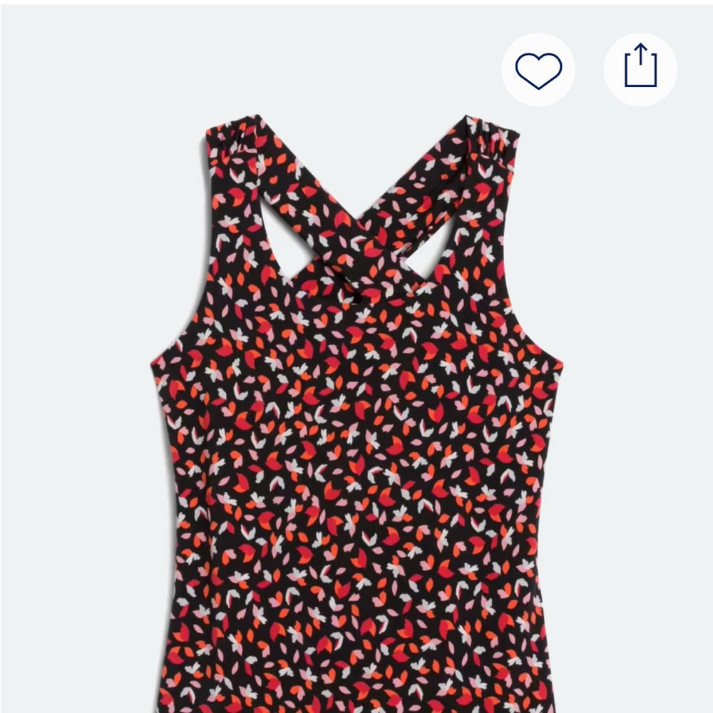 Kaleigh Kamilah Cross Back Knit Tank Top